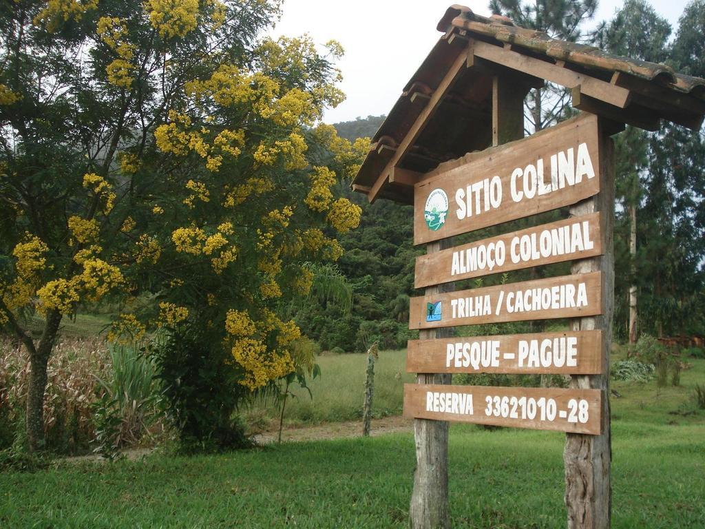 Sitio Colina Hotel Rio do Sul Bagian luar foto