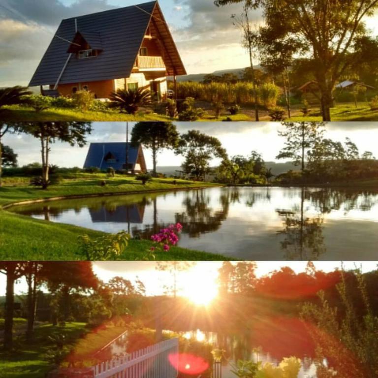 Sitio Colina Hotel Rio do Sul Bagian luar foto